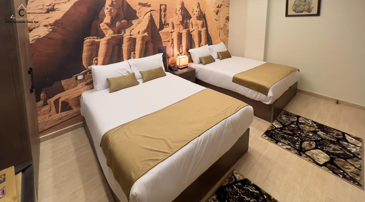 Celia Pyramids View Inn Nazlet el-Sisi Bagian luar foto
