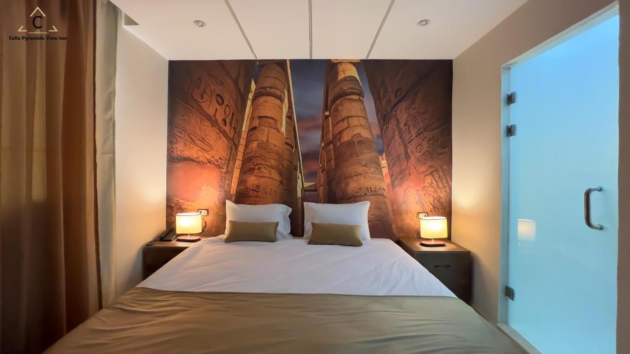Celia Pyramids View Inn Nazlet el-Sisi Bagian luar foto