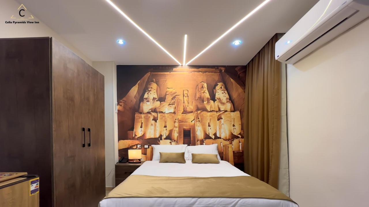 Celia Pyramids View Inn Nazlet el-Sisi Bagian luar foto