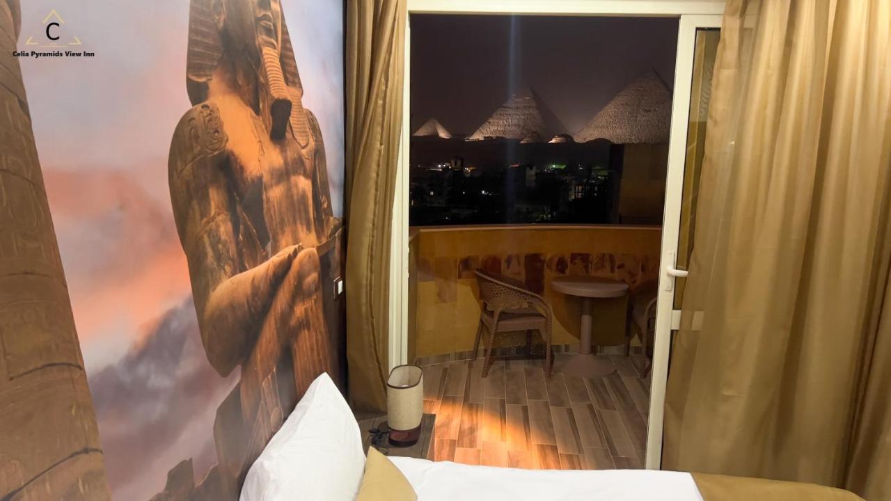 Celia Pyramids View Inn Nazlet el-Sisi Bagian luar foto