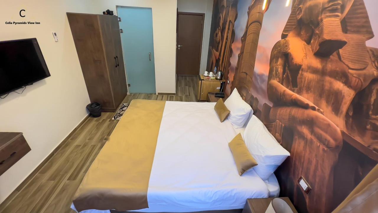 Celia Pyramids View Inn Nazlet el-Sisi Bagian luar foto