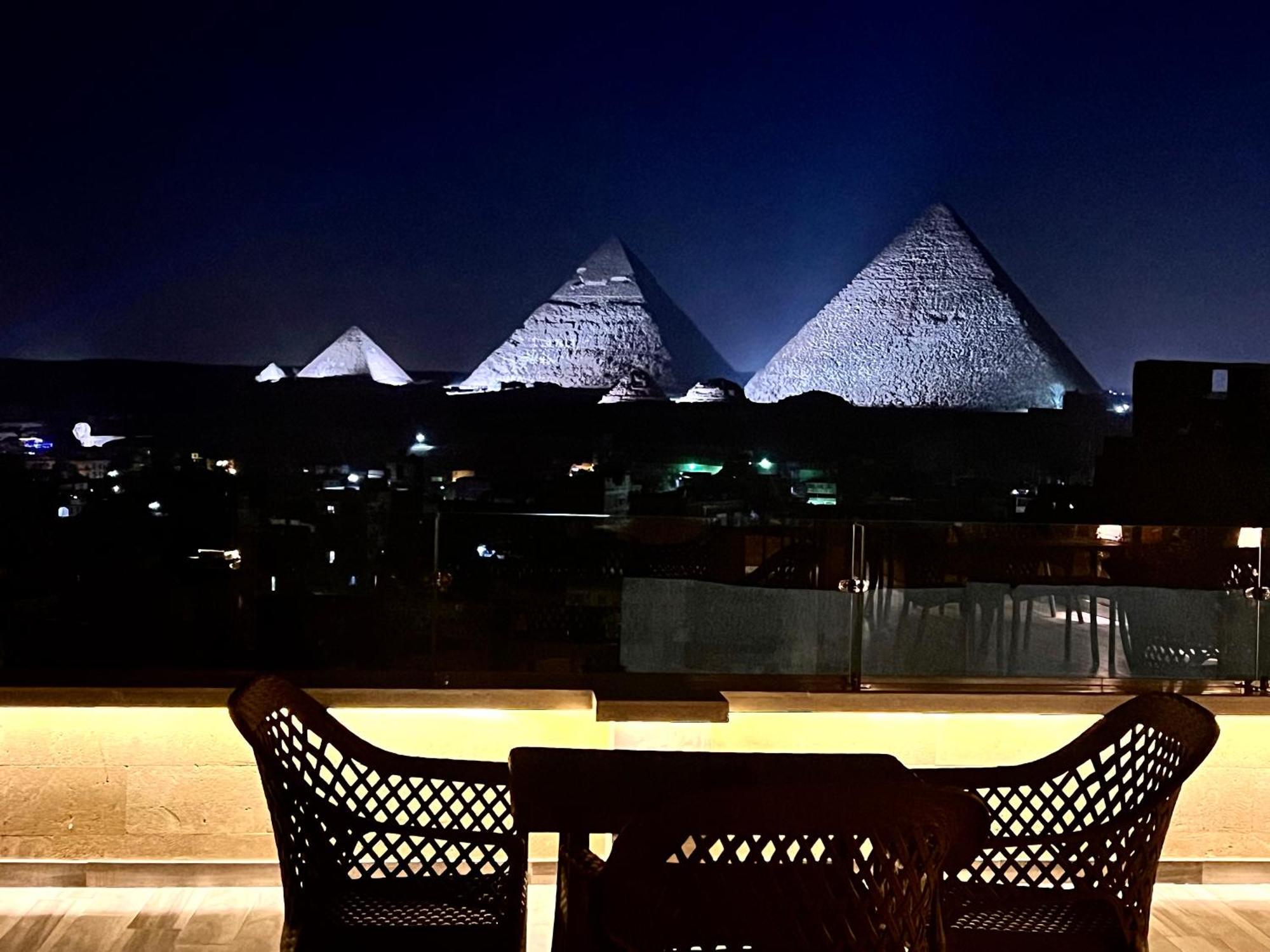 Celia Pyramids View Inn Nazlet el-Sisi Bagian luar foto