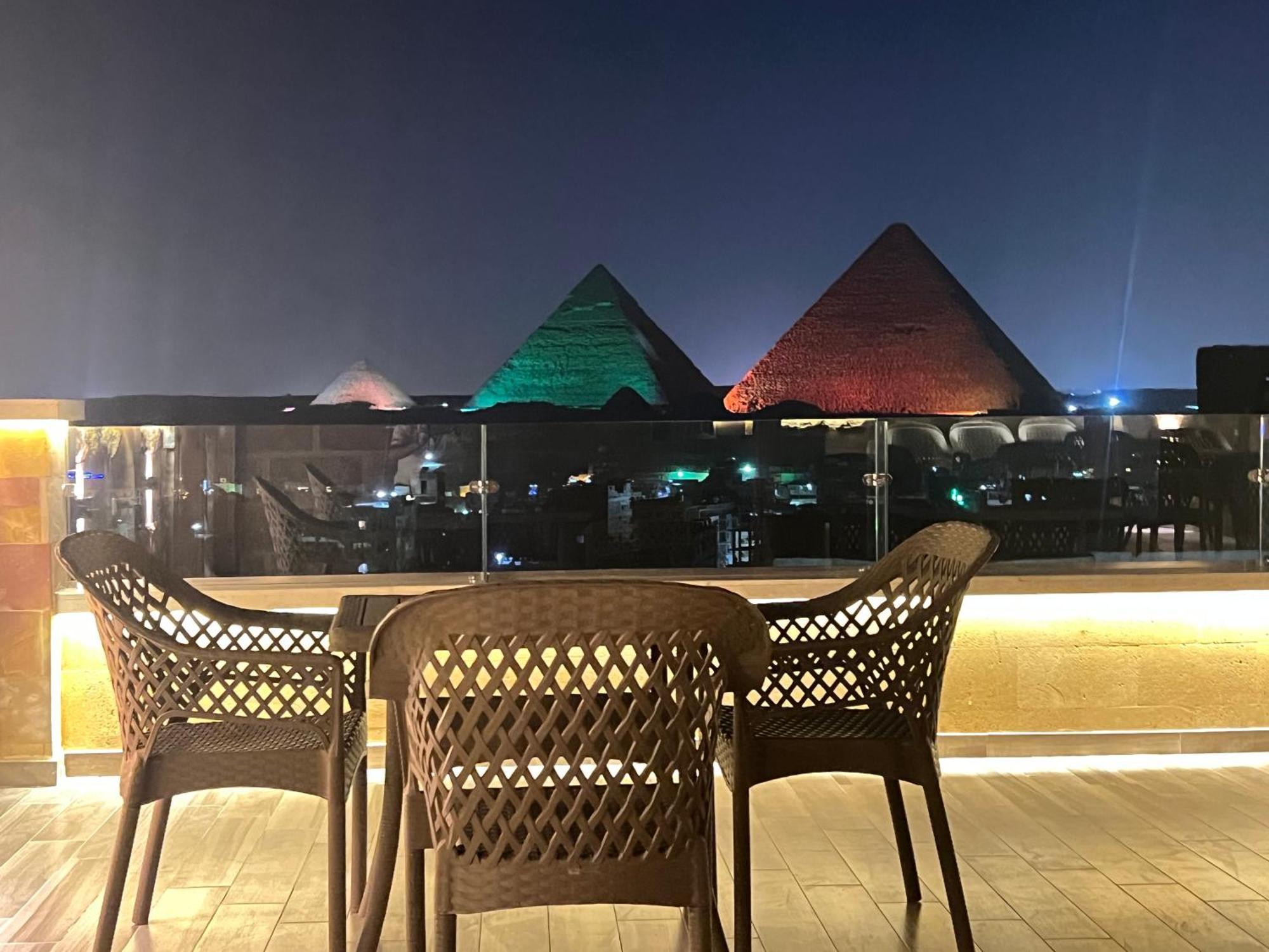 Celia Pyramids View Inn Nazlet el-Sisi Bagian luar foto