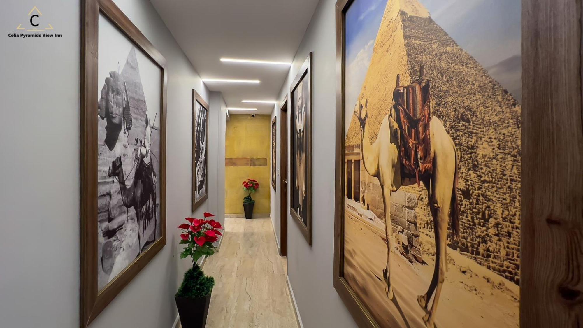 Celia Pyramids View Inn Nazlet el-Sisi Bagian luar foto