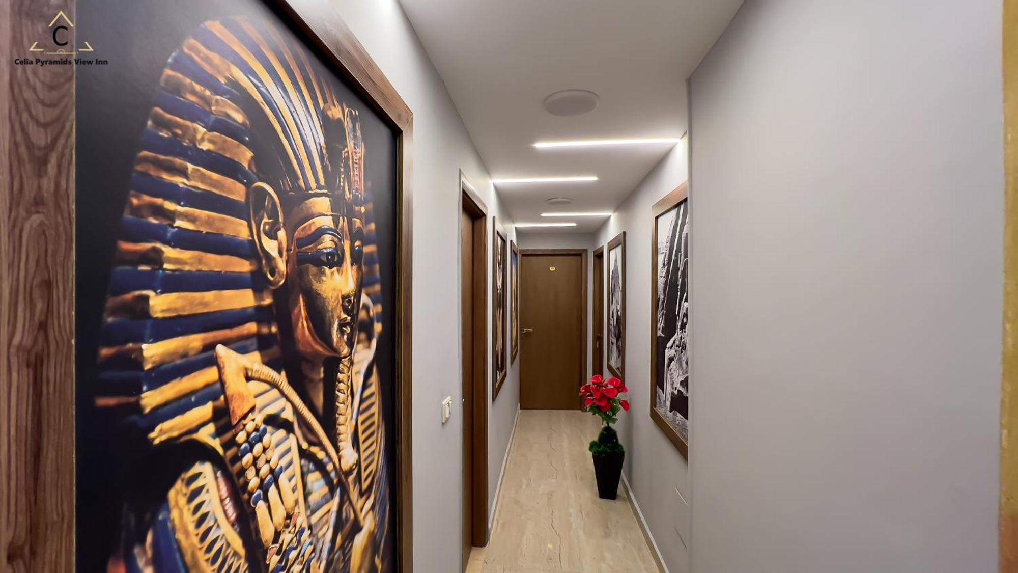 Celia Pyramids View Inn Nazlet el-Sisi Bagian luar foto