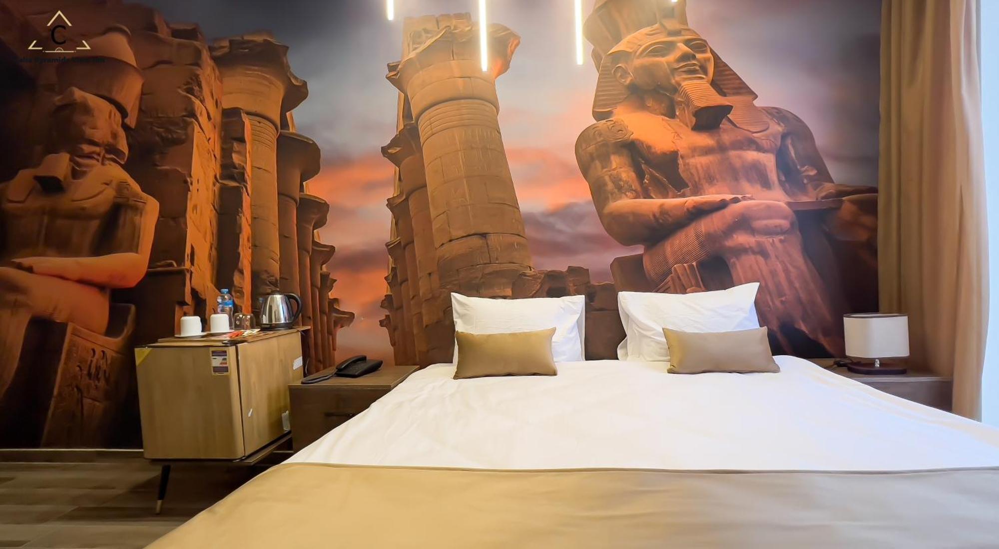 Celia Pyramids View Inn Nazlet el-Sisi Bagian luar foto