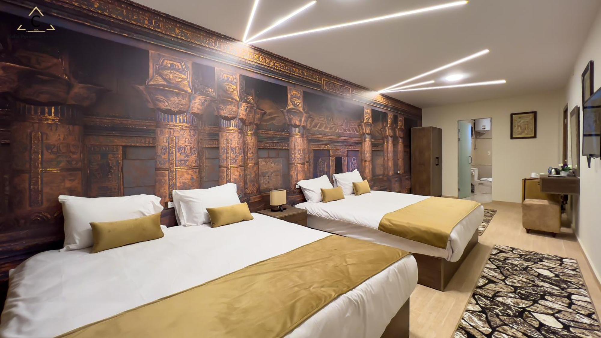 Celia Pyramids View Inn Nazlet el-Sisi Bagian luar foto