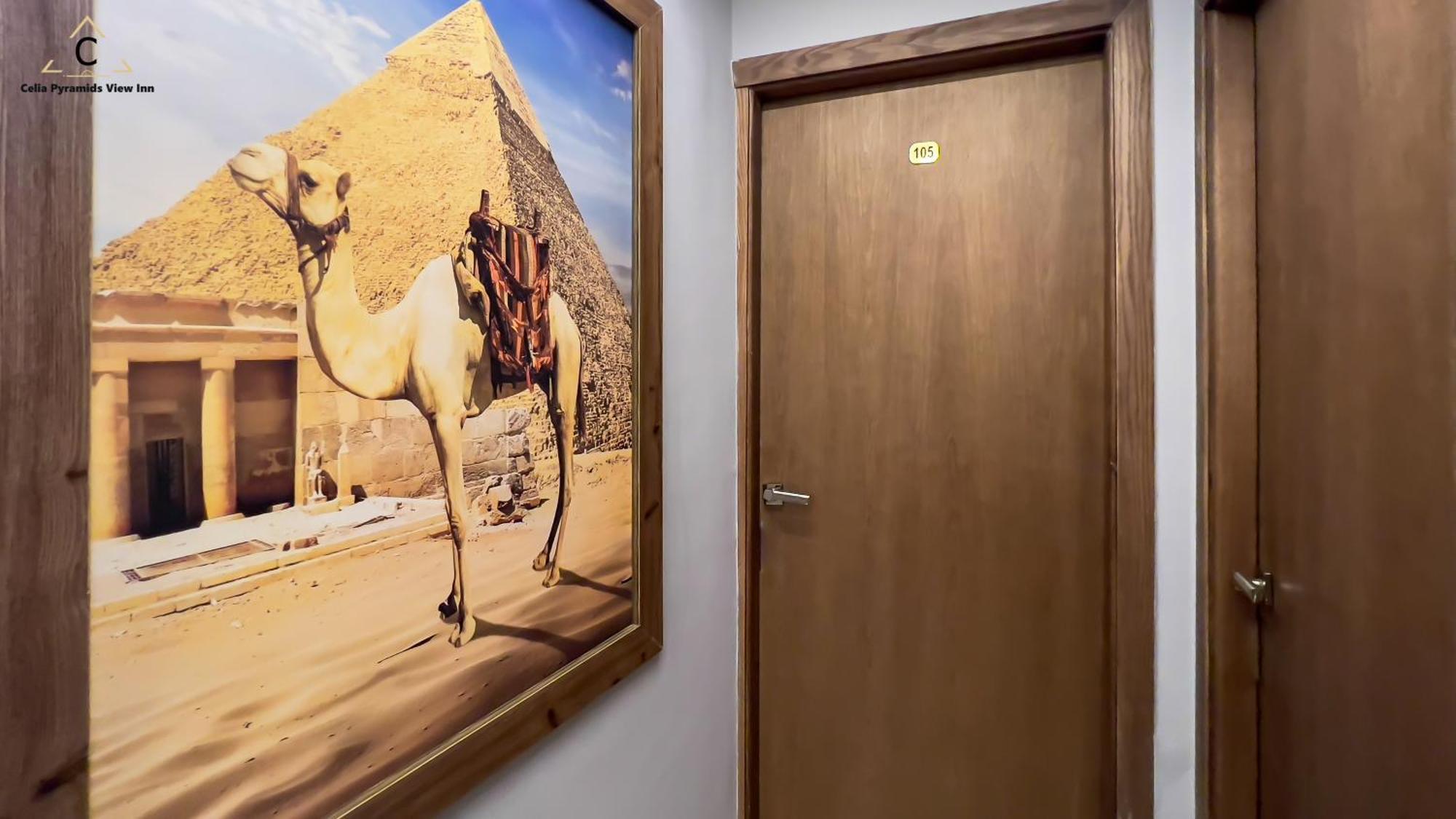 Celia Pyramids View Inn Nazlet el-Sisi Bagian luar foto